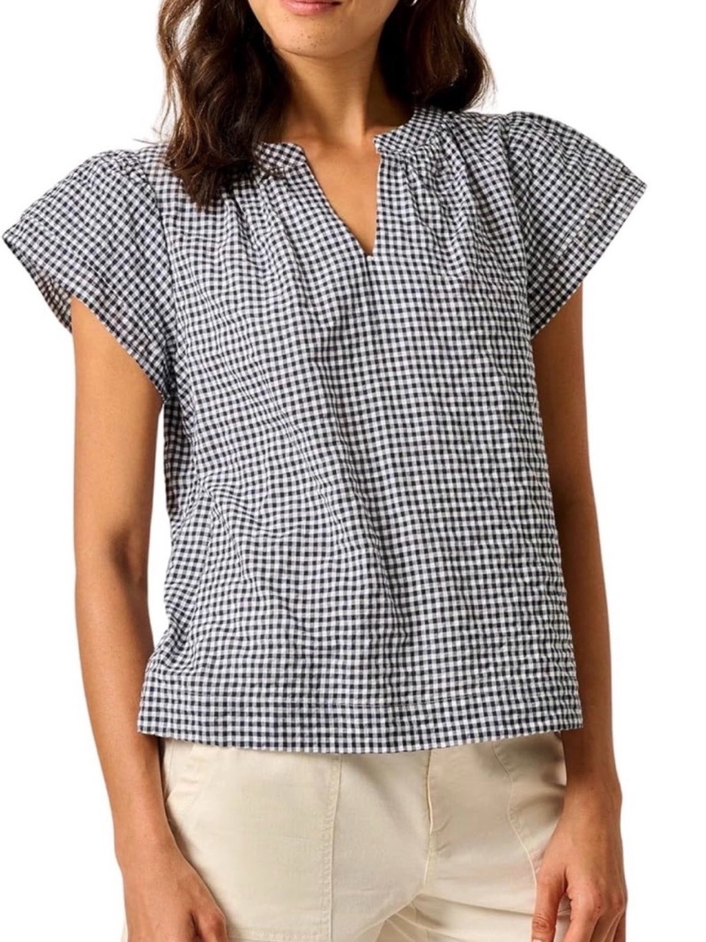 johnnie-O Trish flutter sleeve top